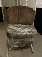 Flower velvet stoel, Bruin, Nieuw, Ophalen of Verzenden, Eén