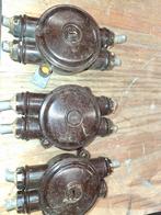 Vintage Bakeliet Stopcontacten - Set van 3, Doe-het-zelf en Verbouw, Elektra en Kabels, Ophalen, Gebruikt, Overige typen