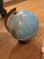 Vintage Globe wereldbol lamp, Huis en Inrichting, Ophalen, Zo goed als nieuw