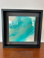 Epoxy resin schilderij, Ophalen of Verzenden, Zo goed als nieuw, Kleiner dan 8 inch