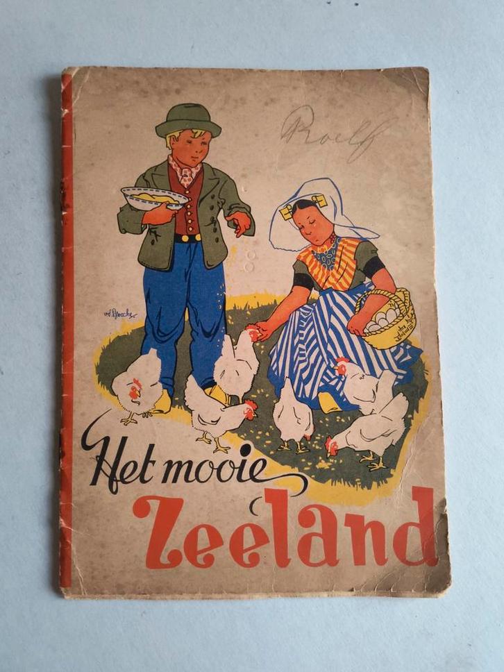 Antiek kinderboekje Het mooie Zeeland reis naar Middelburg, Antiek en Kunst, Antiek | Boeken en Bijbels, Ophalen of Verzenden