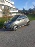 Fiat 500 cabrio Twinair Turbo 80pk 2018 Grijs, Auto's, Fiat, Stof, Origineel Nederlands, Handgeschakeld, 26 km/l