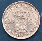 Gouden tientje Wilhelmina 1917 kwaliteit, Postzegels en Munten, Munten | Nederland, Ophalen of Verzenden, Koningin Wilhelmina