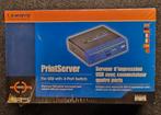 Linksys Printserver, Ophalen of Verzenden, Zo goed als nieuw