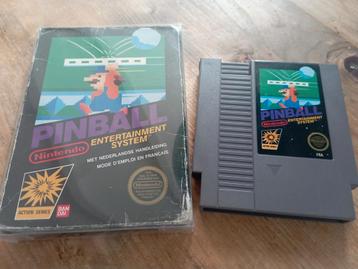 Pinball Nes in zeer matig doosje.  beschikbaar voor biedingen