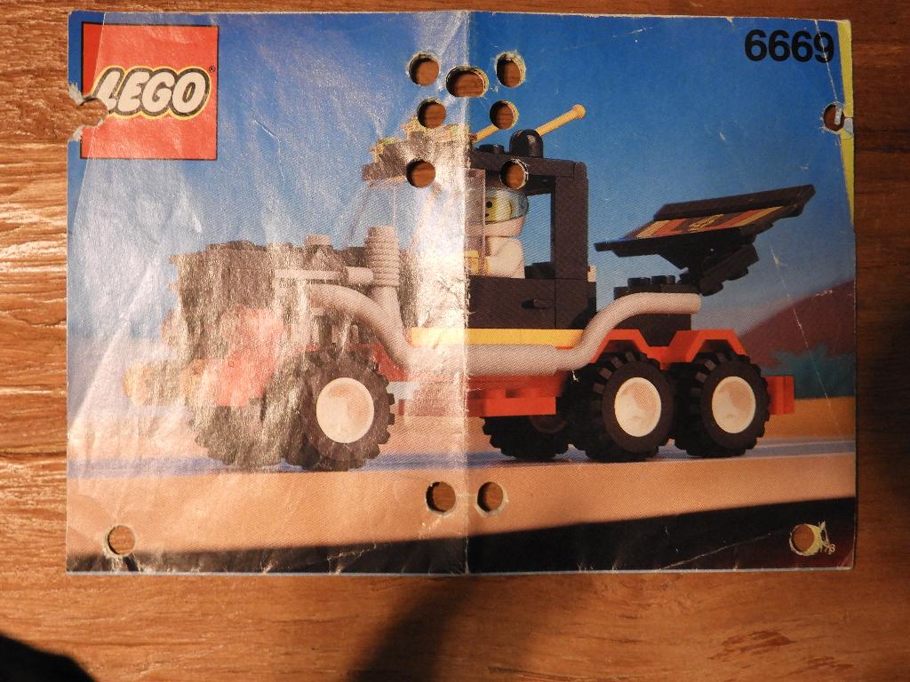 Lego 6669 Vintage Diesel Daredevil, Ophalen of Verzenden, Gebruikt, Complete set, Lego