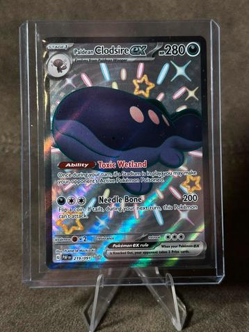 Paldean Clodsire Ex #219 219/091 (Pokemon Paldean Fates) beschikbaar voor biedingen