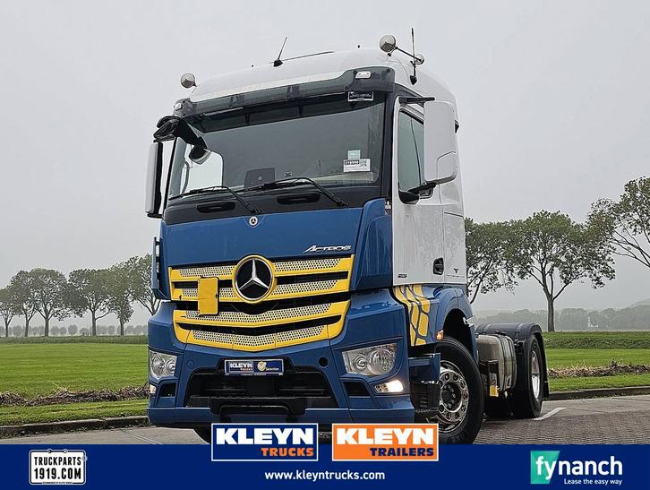 MERCEDES-BENZ ACTROS 1843 LS alcoa's pto+hydr., Auto's, Vrachtwagens, Bedrijf, Te koop, ABS, Airconditioning, Centrale vergrendeling