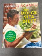 Het Dolce Vita Dieet - Gino D'Acampo, Voorgerechten en Soepen, Ophalen of Verzenden, Gezond koken, Italië