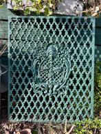 antiek gietijzeren deur rooster, Doe-het-zelf en Verbouw, Deuren en Horren, Ophalen, Gebruikt, Minder dan 80 cm, Minder dan 200 cm