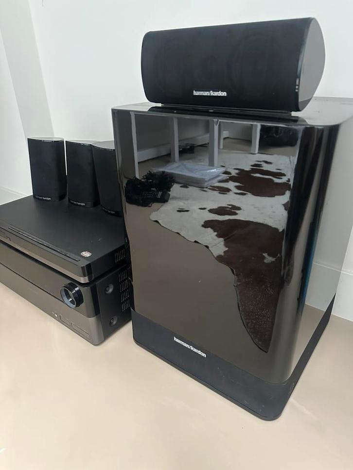 Harman Kardon AVR 155 Dolby 5.1 home cinema set, Audio, Tv en Foto, Home Cinema-sets, Zo goed als nieuw, Overige merken, Ophalen