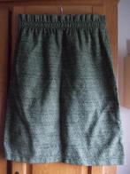 Groene "paper"back rok, maat S., Kleding | Dames, Rokken, Ophalen, Zo goed als nieuw, Maat 36 (S), Onder de knie