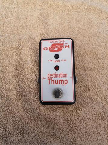 Option 5 Destination Thump voor basgitaar bass beschikbaar voor biedingen