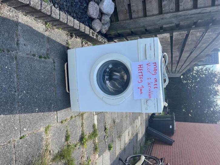 Goed werkende wasmachine, Witgoed en Apparatuur, Wasmachines, Gebruikt, Voorlader, Ophalen