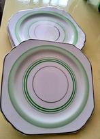 Gebaks bordjes, Ophalen