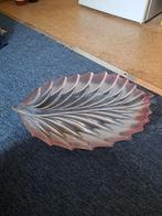 Glazen blad schaal - 40 cm, Ophalen of Verzenden