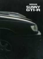 Nissan Sunny GTI 16V of GTI-R brochure/auto folder '87 '91, Verzenden, Nissan