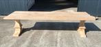 Kloostertafels - massief eiken hout - allerlaagste prijs, Ophalen, DN Meubels, Dnhandelsonderneming@gmail.com, Vijf personen of meer