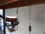 Vintage retro booglamp bollamp Gepo Design chrome jaren 60., Ophalen, Zo goed als nieuw, Metaal, Vintage retro booglamp Gepo chrome Design Mid Century.