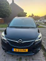 Opel Zafira 2018 Zwart  140027 Nap gecontroleerd, Auto's, 1513 kg, 15 km/l, 1550 kg, 7 stoelen