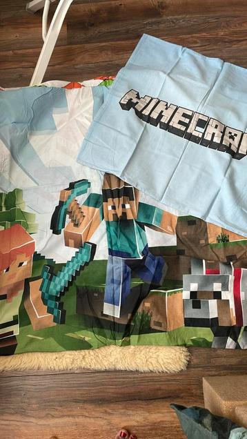 Dekbedovertrek van Minecraft beschikbaar voor biedingen