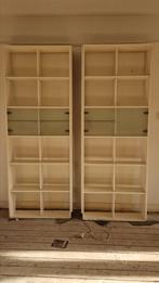 Twee (boeken)kasten, 240 x 89,5 cm, Ophalen, Zo goed als nieuw, 25 tot 50 cm, 50 tot 100 cm