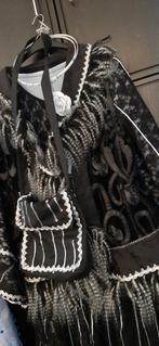 Heks jurk met jas tas en hoepelrok maat 42, Ophalen of Verzenden, Zo goed als nieuw, Maat 42/44 (L), Carnaval