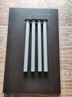 Tafelblad en set tafelpoten, Ophalen, Gebruikt, Rond, 50 tot 100 cm