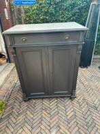 Antiek kastje met lade en deuren, Huis en Inrichting, Kasten | Buffetkasten, Ophalen, Gebruikt, 100 tot 150 cm, 100 tot 150 cm