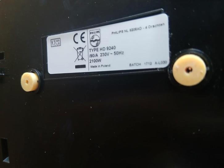 Philips airfryer xl hd9240, Witgoed en Apparatuur, Airfryers, Gebruikt, Airfryer XL, 1500 gram of meer, Ophalen of Verzenden