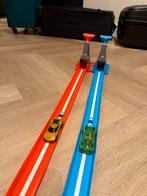 Hot wheels action dubbele looping, Ophalen of Verzenden, Gebruikt, Handmatig, Hot Wheels