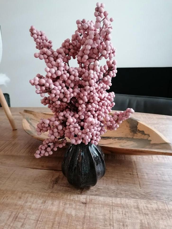 2x Kunstbloemen - Decoratie voor Vaas/Schaal, Huis en Inrichting, Woonaccessoires | Kunstplanten en Kunstbloemen, Ophalen of Verzenden