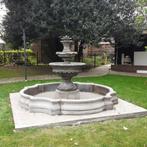 Italiaanse barok fontein met rand, Ophalen of Verzenden, Nieuw, Beton, Fontein