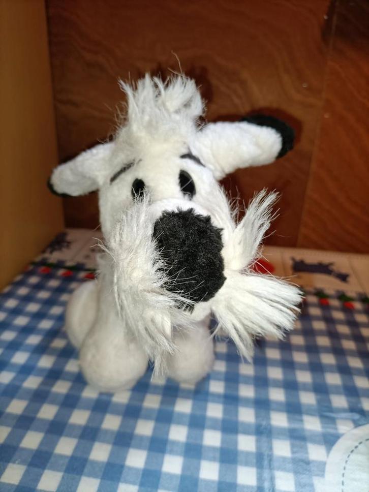 Idifix knuffel hond van Asterix en Obelix Parc Asterix, Kinderen en Baby's, Speelgoed | Knuffels en Pluche, Hond, Ophalen of Verzenden
