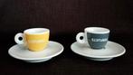 2 Illy espresso kopjes. Dreams & Conflicts  2003, Ophalen of Verzenden, Zo goed als nieuw, Overige stijlen, Kop(pen) en/of Schotel(s)