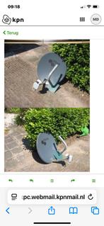 schotel antenne met sterkte ophang beugel, Ophalen of Verzenden, Gebruikt, Overige merken