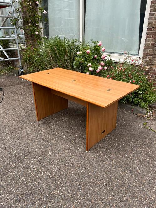 Vintage uitklapbaar bureau, Zweeds design!, Huis en Inrichting, Bureaus, Ophalen