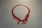 Bloedkoraal Ketting Koraal Takken, Sieraden, Tassen en Uiterlijk, Antieke sieraden, Ophalen of Verzenden, Overige materialen, Ketting