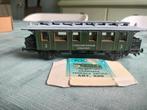 Pocher 220 3e klas wagon met figuren ZVP H0, Hobby en Vrije tijd, Modeltreinen | H0, Overige merken, Gelijkstroom, Wagon, Ophalen of Verzenden