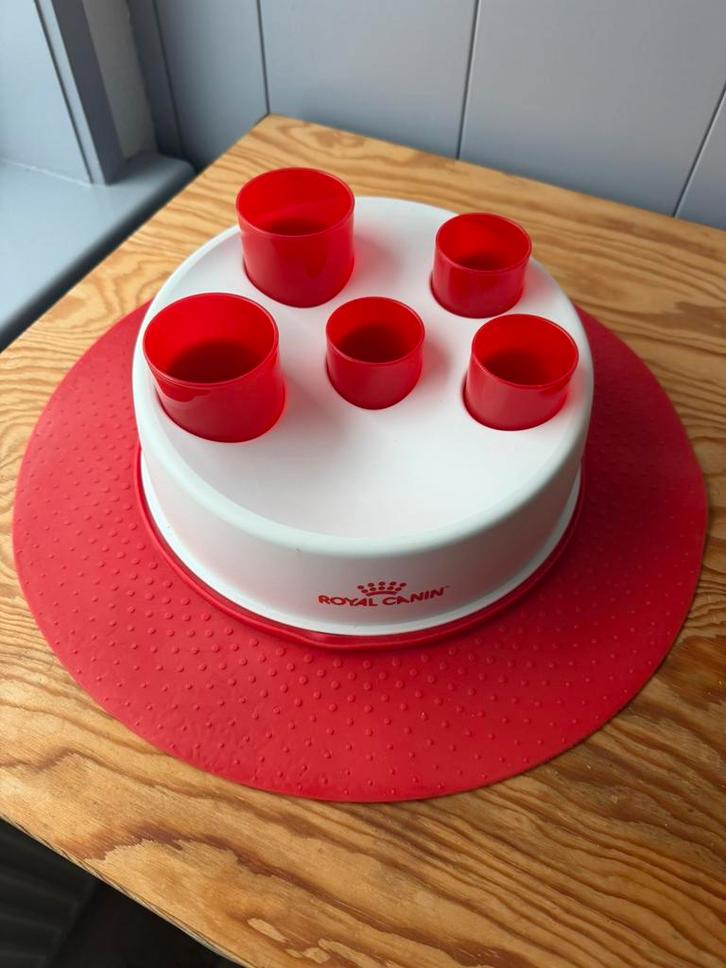 Slow Feeder Bakje (kat/klein hond), Dieren en Toebehoren, Kattenvoerbakken en Drinkbakken, Nieuw, Ophalen