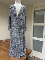 CHARLES VÖGELE jurk blauw / wit nieuwstaat maat 46 DH, Kleding | Dames, Charles Vogele, Blauw, Maat 46/48 (XL) of groter, Ophalen of Verzenden