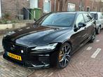 Volvo V60 T8 405pk polestar engineered Onyx Black DO B&W HUD, Automaat, 4 cilinders, USB, Leder en Stof