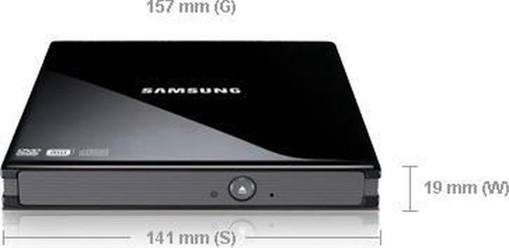Samsung DVD-writer: Dvd+-R/Rw/Dl Usb 2.0 Retail Zwart, Computers en Software, Beschrijfbare discs, Nieuw, Dvd, Herschrijfbaar