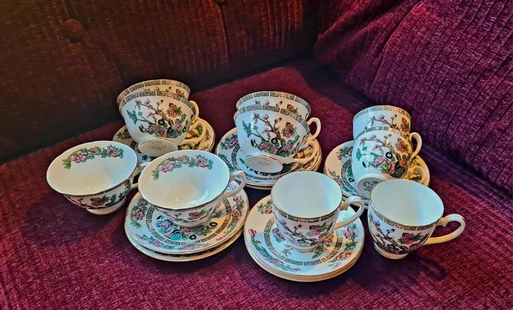 Royal Grafton Indian Tree 6+4 porceleinen servies sets, Antiek en Kunst, Antiek | Servies compleet, Ophalen of Verzenden