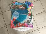 Gekleurd tshirt cinque terre  M, Ophalen of Verzenden, Gedragen