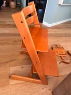 Stokke Tripp Trap stoel kersen en verkleinset, Ophalen, Gebruikt, Meegroeistoel, Stoelverkleiner