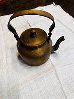 Oude Koperen Theepot, Ophalen of Verzenden, Koper
