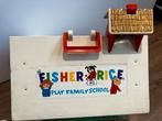 Fisher Price vintage schooltje, Kinderen en Baby's, Speelgoed | Fisher-Price, Ophalen of Verzenden, Gebruikt, Speelset