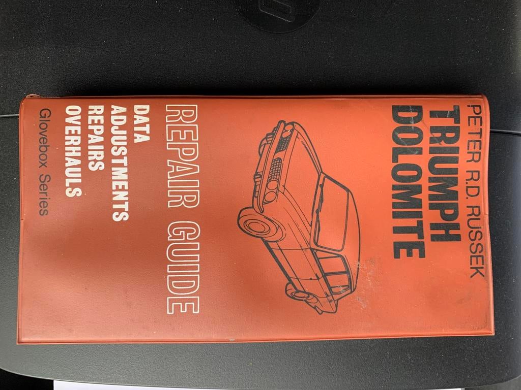 Triumph dolomite service manual, Ophalen of Verzenden, Zo goed als nieuw, Overige merken