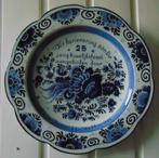 Delfts Blauw Bord TH.A.v.d.Eng. 1965, Antiek en Kunst, Ophalen